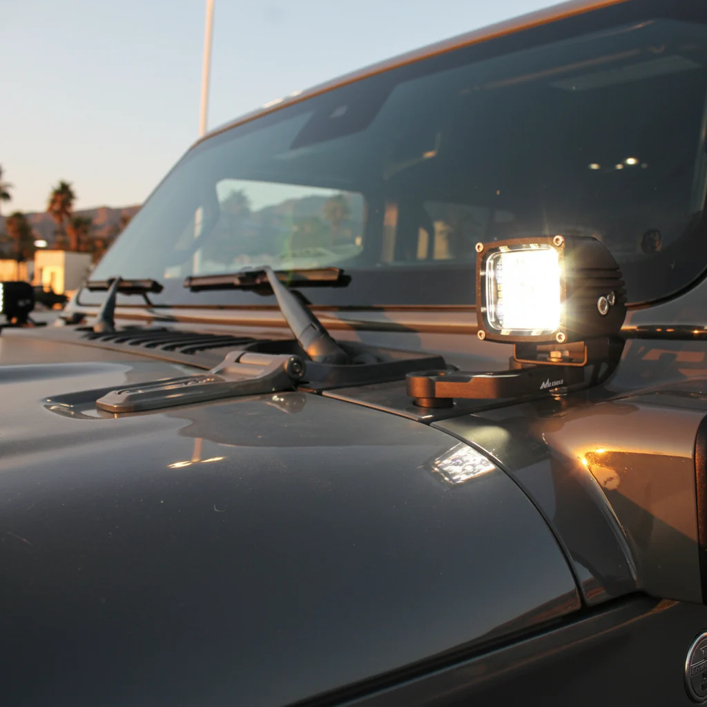 Hood Mount/Ditch Lights/Pillars